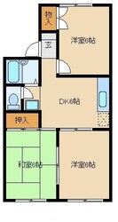 ウォーターパーク塚本Ｃ棟の物件間取画像